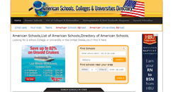 Desktop Screenshot of american-schools.net